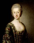 Alexander Roslin Portrait of Sophia Magdalena of Denmark oil painting